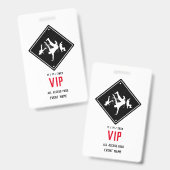 ブレーカースポットVIPすべてのアクセスバッジ バッジ (正面＆裏面)