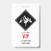 ブレーカースポットVIPすべてのアクセスバッジ バッジ (裏面)