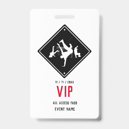 ブレーカースポットVIPすべてのアクセスバッジ バッジ (正面)