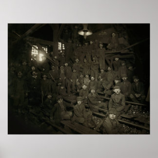 ブレーカーボーイズ – ペンシルバニア炭鉱1911 ポスター