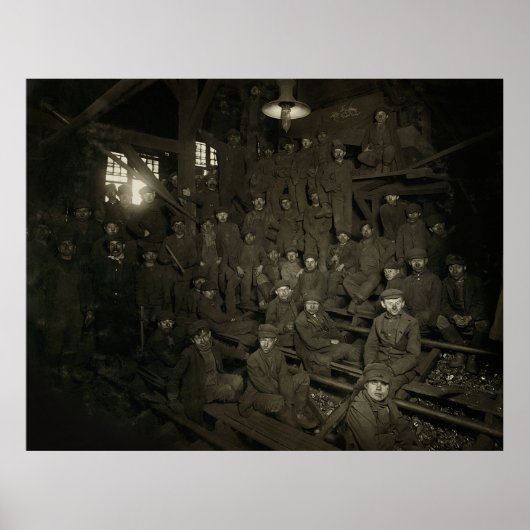 ブレーカーボーイズ – ペンシルバニア炭鉱1911 ポスター (正面)