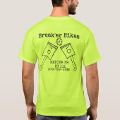 ブレーカー バイク ピストン Tシャツ (裏面)