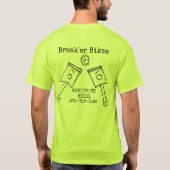 ブレーカー バイク ロゴ Tシャツ (裏面)