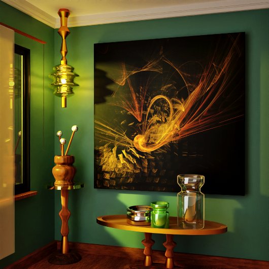 ブレーキングポイント抽象芸術アートキャンバスプリントプリント キャンバスプリント