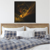 ブレーキングポイント抽象芸術アートキャンバスプリントプリント キャンバスプリント (インサイチュ (寝室))