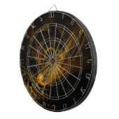 ブレーキングポイント抽象芸術アート ダーツボード (正面右)