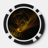 ブレーキングポイント抽象芸術アート ポーカーチップ (裏面)