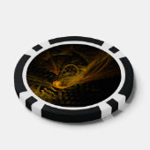 ブレーキングポイント抽象芸術アート ポーカーチップ (シングル)