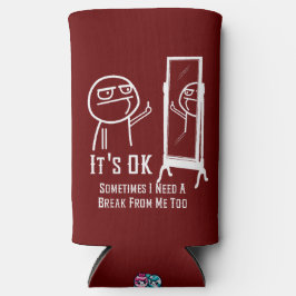 ブレークが必要鏡クーラーボックス スリム缶クーラー