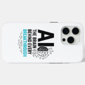 ブレークスルーケースの背後にあるAI脳 | 技術 Case-Mate iPhoneケース (裏面 (横))