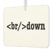 ブレークダウンHTMLコード カーエアーフレッシュナー (左)