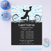 ブレークダンスイベントプロモーション チラシ (シングル)