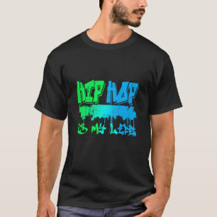 ブレークダンス踊りビートヒップホップ Tシャツ