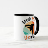 ブレークダンスBFTGコーヒーマグ マグカップ (正面右)