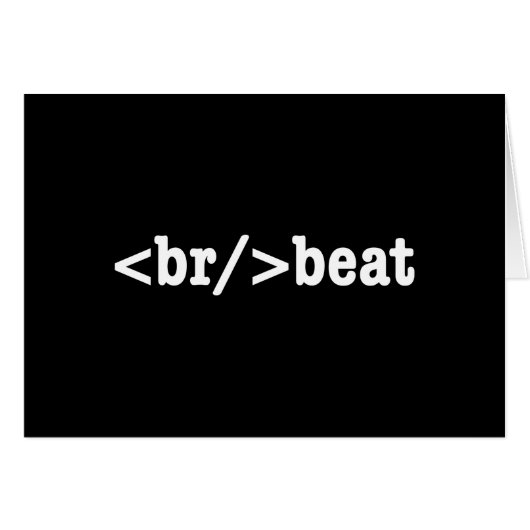 ブレークビートHTMLコード (正面横)