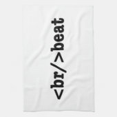 ブレークビートHTMLコード キッチンタオル (縦)