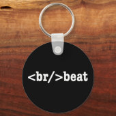 ブレークビートHTMLコード キーホルダー (正面)