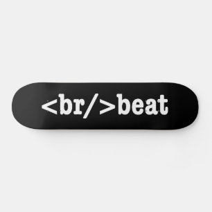 ブレークビートHTMLコード スケートボード