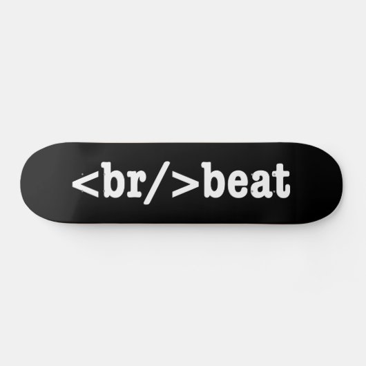 ブレークビートHTMLコード スケートボード (横)