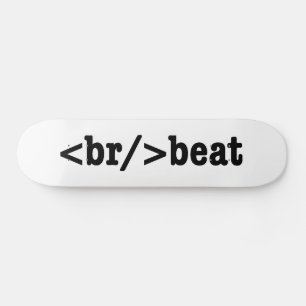 ブレークビートHTMLコード スケートボード