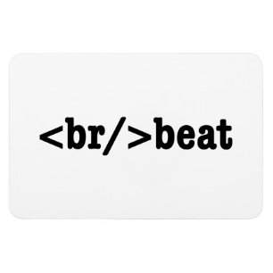 ブレークビートHTMLコード マグネット