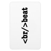 ブレークビートHTMLコード マグネット (縦)