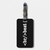 ブレークビートHTMLコード ラゲッジタグ (裏面縦)