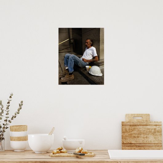 ブレーク時間 ポスター (キッチン)