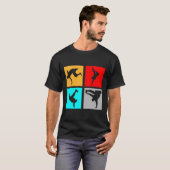 ブレーク踊りギフトアイディアブレーク踊りスタント Tシャツ (正面フル)