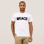 ブレース'クラシック文字' – 前面 Tシャツ (正面フル)