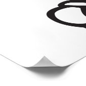 ブレース付き男の子 ポスター (角)