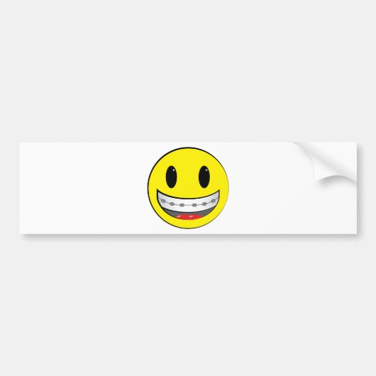 ブレース付き バンパーステッカー (正面)