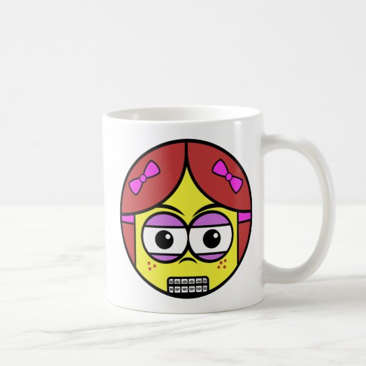 ブレース顔コーヒーマグ コーヒーマグカップ (右)