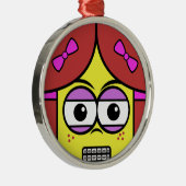 ブレース顔 メタルオーナメント (右)