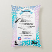 ブレース、歯の妖精の枕、心地よいに枕 アクセントクッション (正面(垂直))