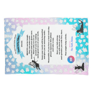 ブレース、歯の妖精ピローケース、心地よい 枕カバー