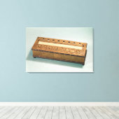 ブレーズパスカルが発明した計算機 キャンバスプリント (インサイチュ (ウッドフロア))