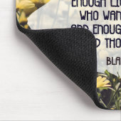 ブレーズパ感動的スカル引用文「信仰の中」 マウスパッド (コーナー)