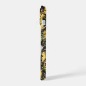 ブレーズパ感動的スカル引用文「信仰の中」 iPhone 15ケース (左側面)