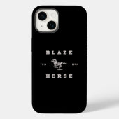 ブレーズホースダークラベルケースメイトiPhoneケース Case-Mate iPhoneケース (裏面)