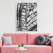 ブレードのエッジ キャンバスプリント (インサイチュ (リビング))