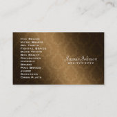 ブレードの名刺 名刺 (裏面)