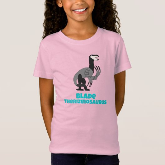 ブレード・テリジノサウルス恐竜Tシャツ Tシャツ (正面)
