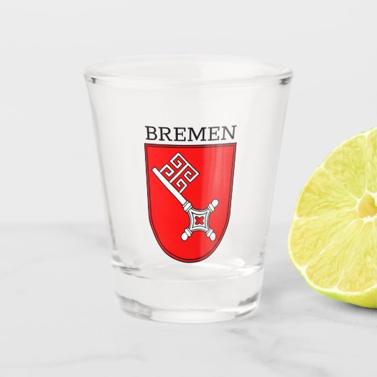 ブレーメンのコート ショットグラス (正面)