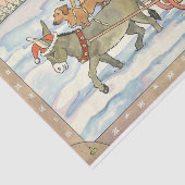 ブレーメンの町のミュージシャン 薄葉紙 (詳細)