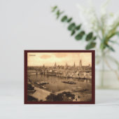 ブレーメンの表示ドイツ1920ヴィンテージ ポストカード (スタンド正面)