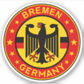 ブレーメン・ドイツランド シール (正面)