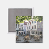 ブレーメン，ドイツ，歴史地区，観光， マグネット (正面/裏面)