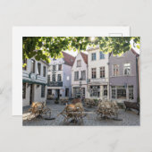 ブレーメン，ドイツ，歴史的中心部， ポストカード (正面/裏面)