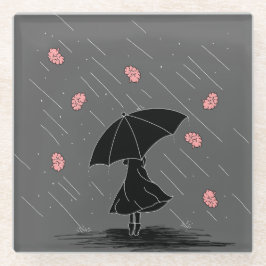 ブレーンストームプン ガラスコースター